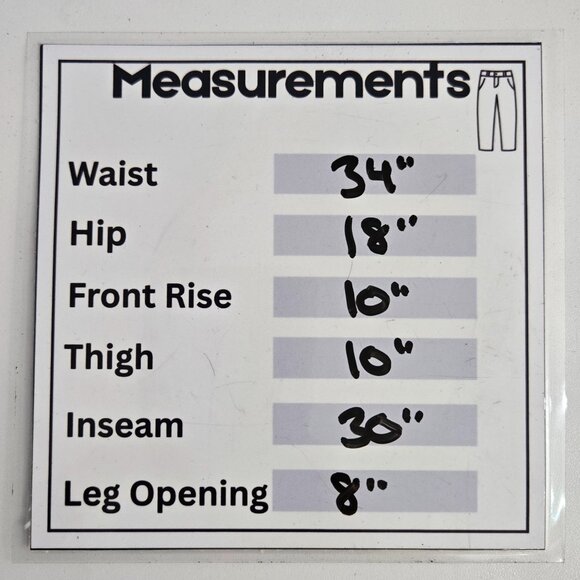 NWT | Croft & Barrow Navy Blue Straight Mid Rise Effortless Stretch Pant | 12 - Picture 6 of 7